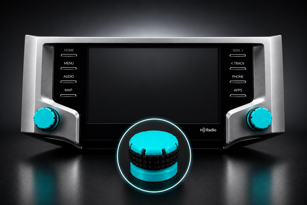 Radio knobs for 2014-2024  5th Generation 4Runner