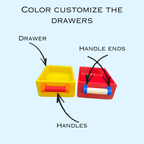 Round Handle Drawers