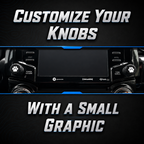 Radio knobs for 2014-2024  5th Generation 4Runner