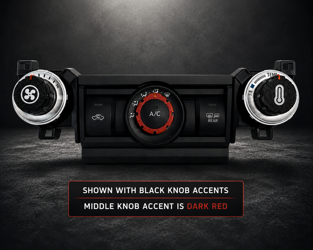 Climate Control Knob Accents 4Runner Years 2014-2024