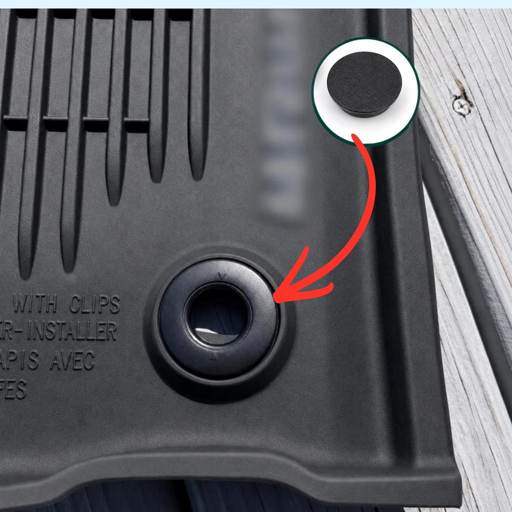 Floor Mat Hole Plugs (4 pcs)