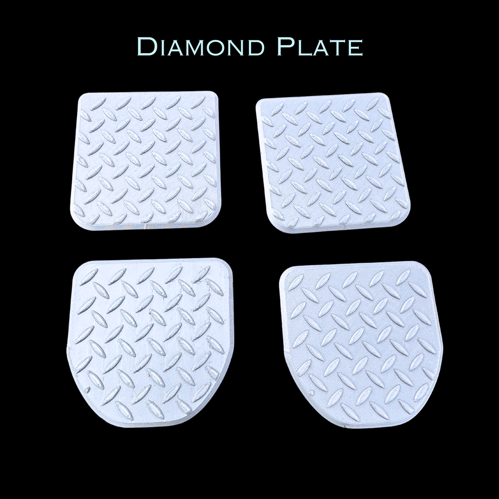 Designer D-ring Accessories - Honeycomb Design. Eliminate dirt buildup and endless cleaning.