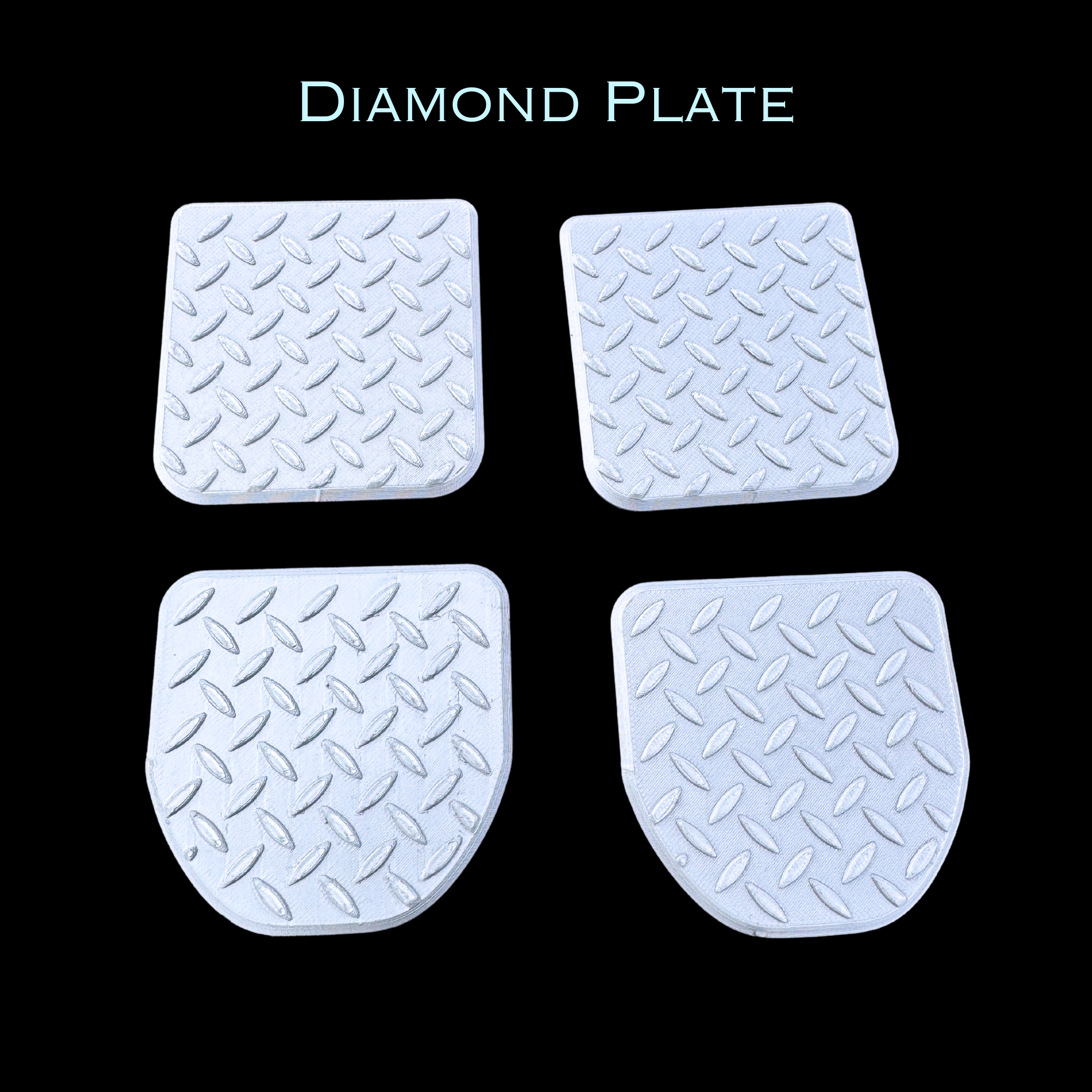 Designer D-ring Accessories - Honeycomb Design. Eliminate dirt buildup and endless cleaning.