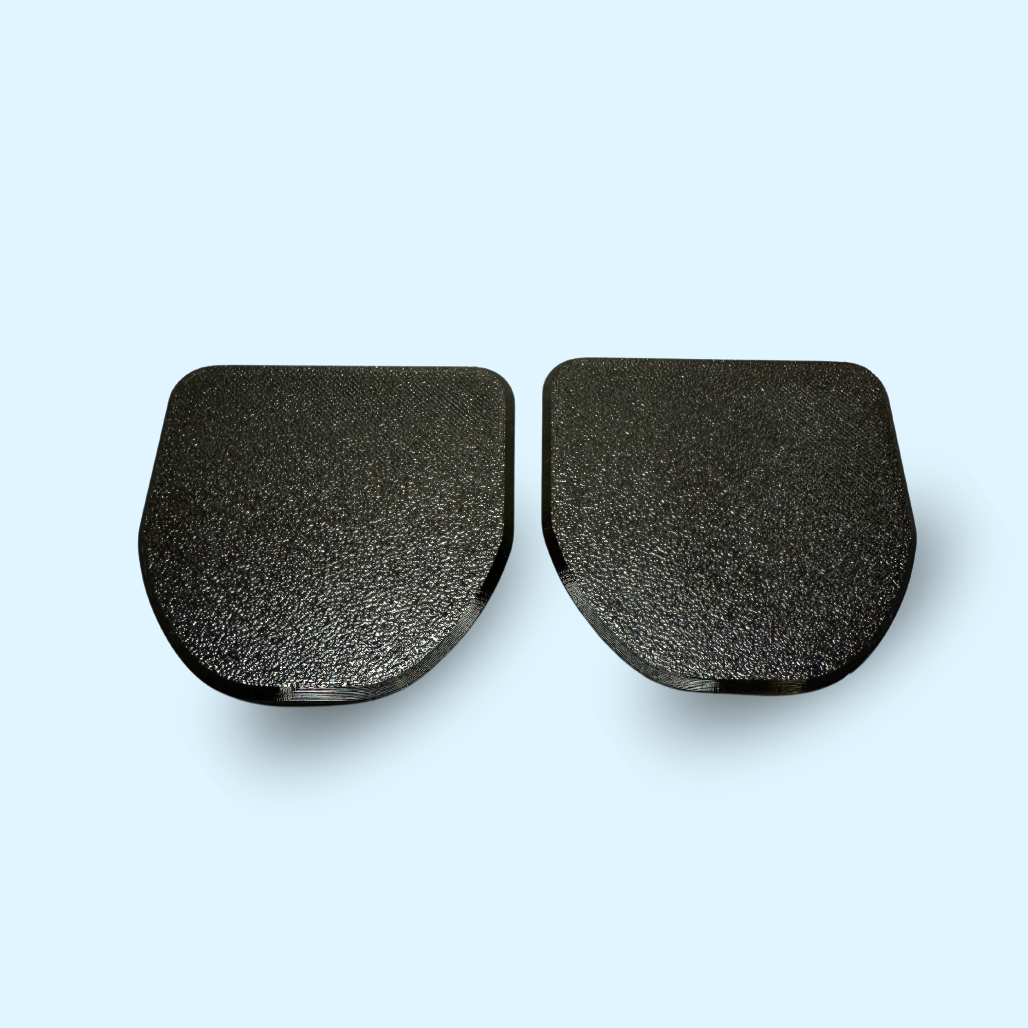 Designer D-ring Accessories - Honeycomb Design. Eliminate dirt buildup and endless cleaning.