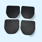 Designer D-ring Accessories - Honeycomb Design. Eliminate dirt buildup and endless cleaning.
