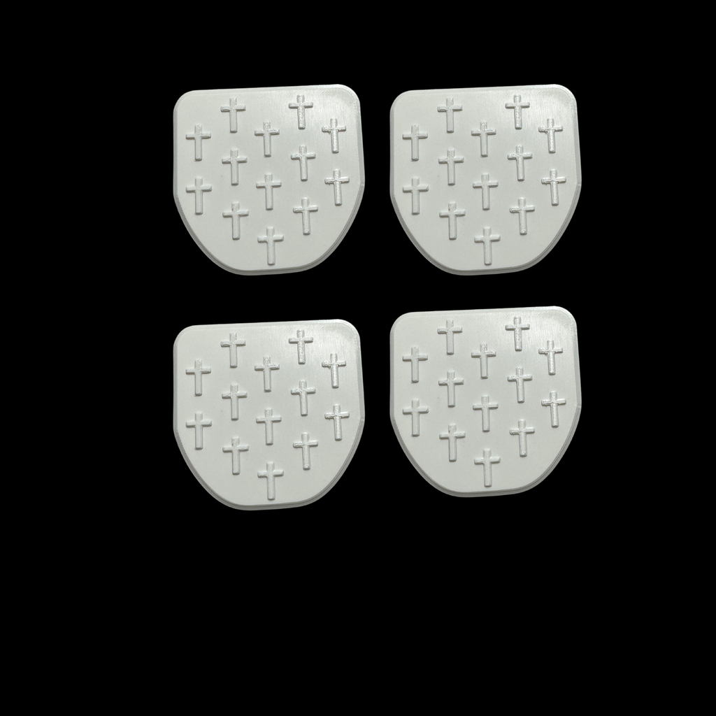 Designer D-ring Accessories - Honeycomb Design. Eliminate dirt buildup and endless cleaning.