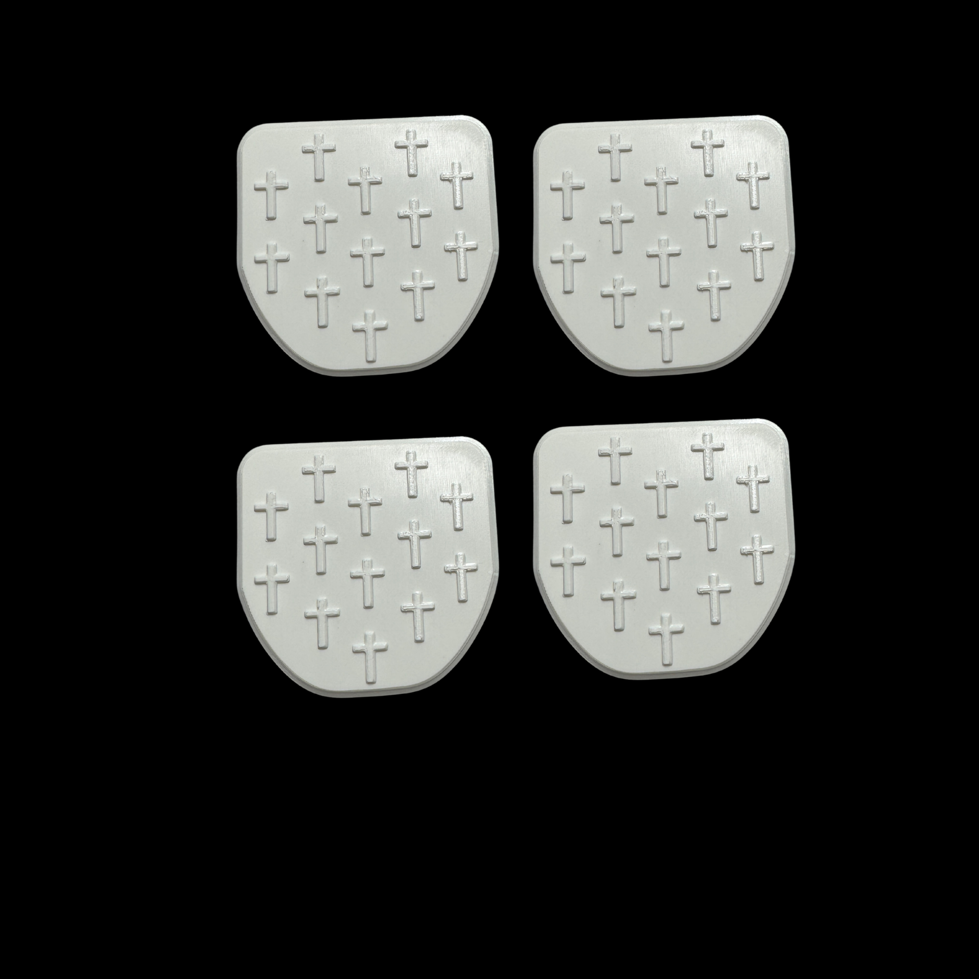 Designer D-ring Accessories - Honeycomb Design. Eliminate dirt buildup and endless cleaning.