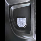 Designer D-ring Accessories - Honeycomb Design. Eliminate dirt buildup and endless cleaning.
