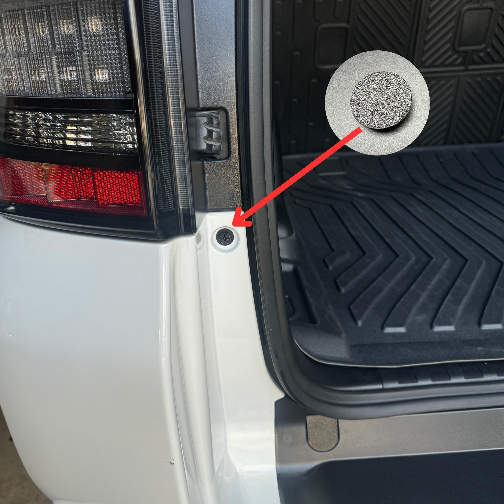4runner Hatch Side Bolt Plugs - 2 plugs per set
