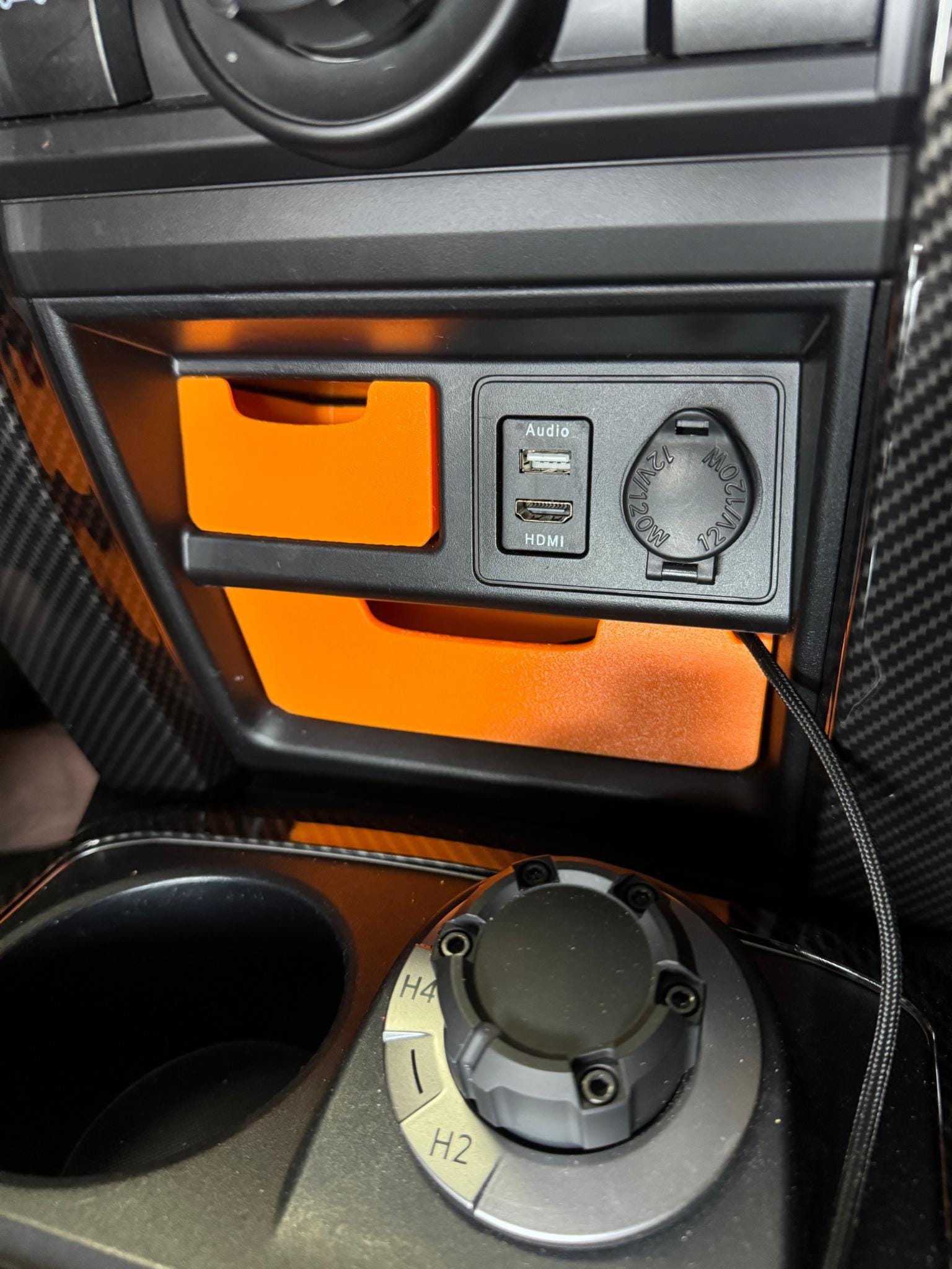 Toyota 4runner Minimalist Cubby Drawer 2014-2024 5th Generation