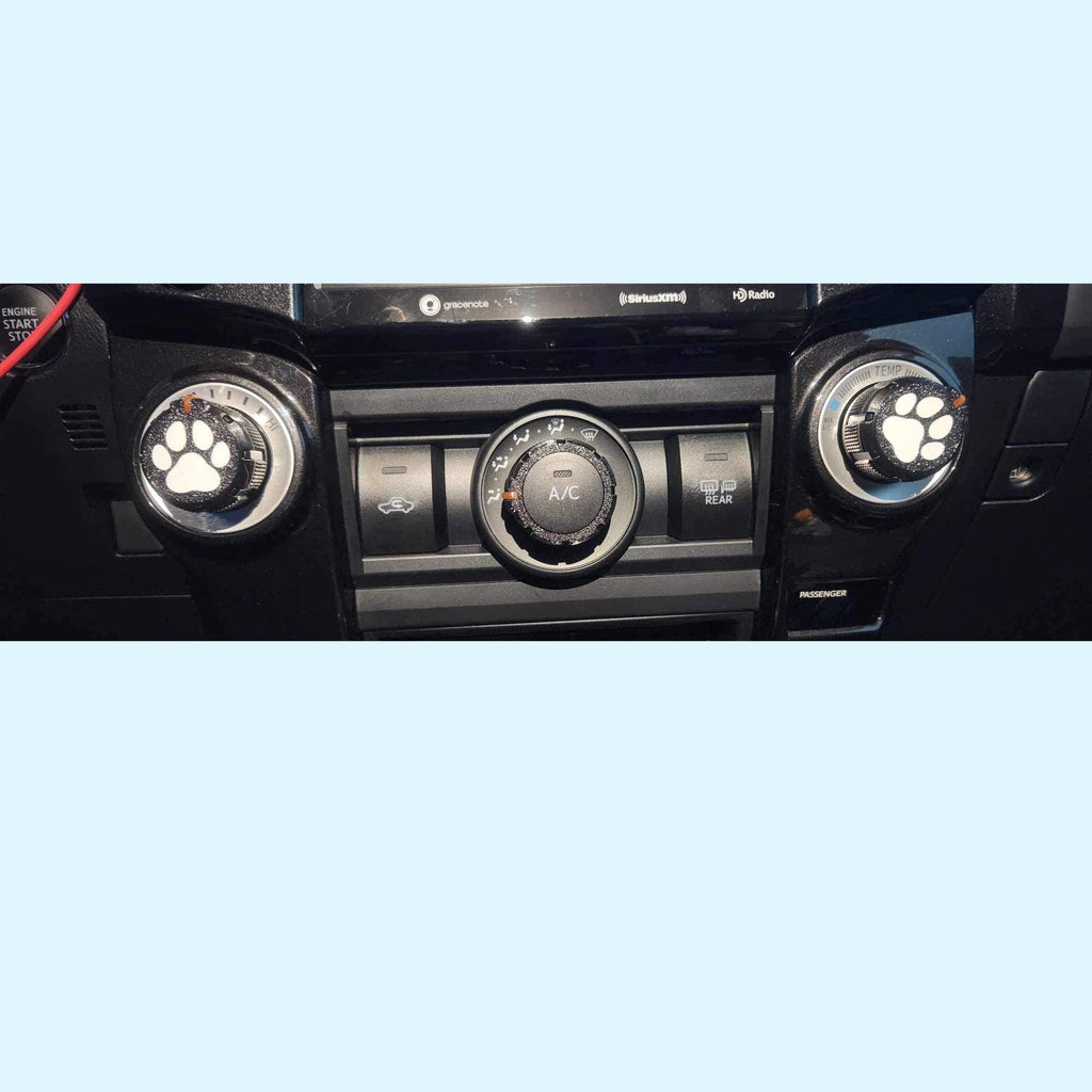 Climate Control Knob Accents for the 5th Gen Toyota 4Runner 2014-2024