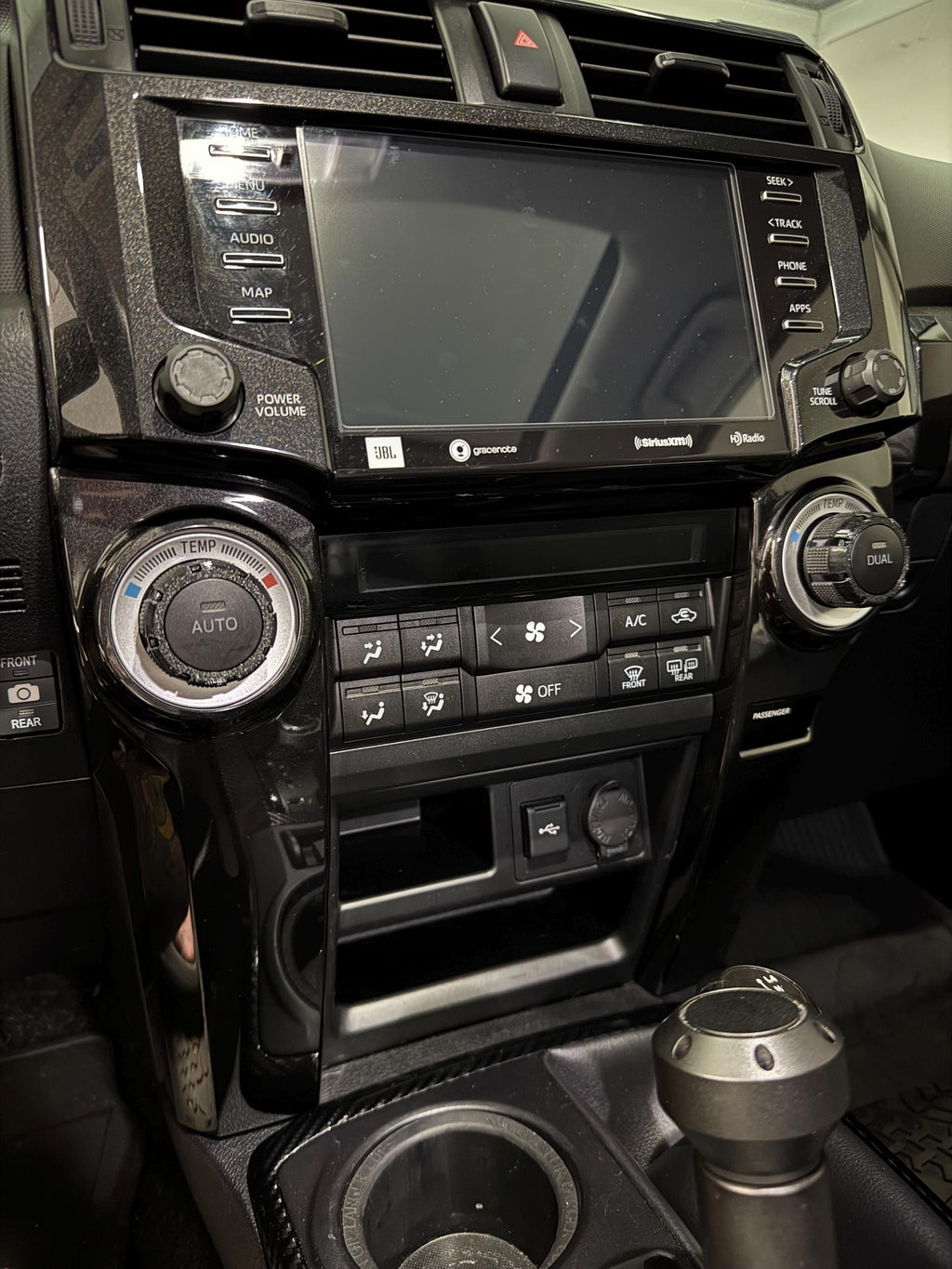 Dual Climate Control Knob Accents for the 5th Gen Toyota 4Runner 2014-2024
