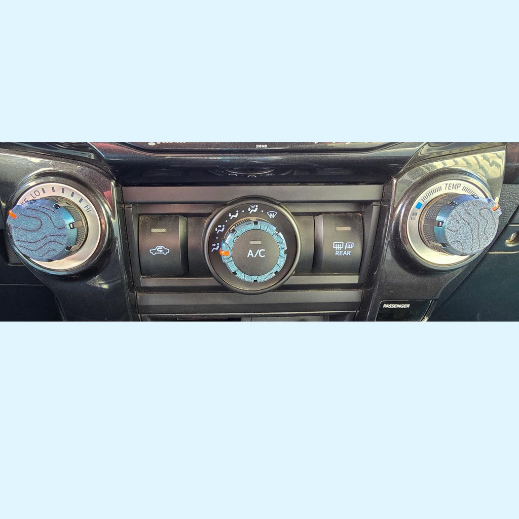 Climate Control Knob Accents for the 5th Gen Toyota 4Runner 2014-2024