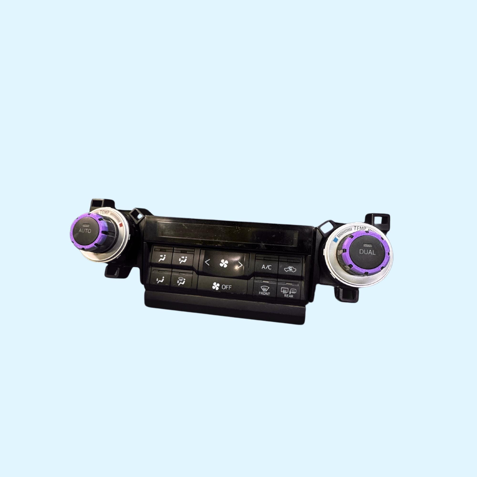 Dual Climate Control Knob Accents for the 5th Gen Toyota 4Runner 2014-2024