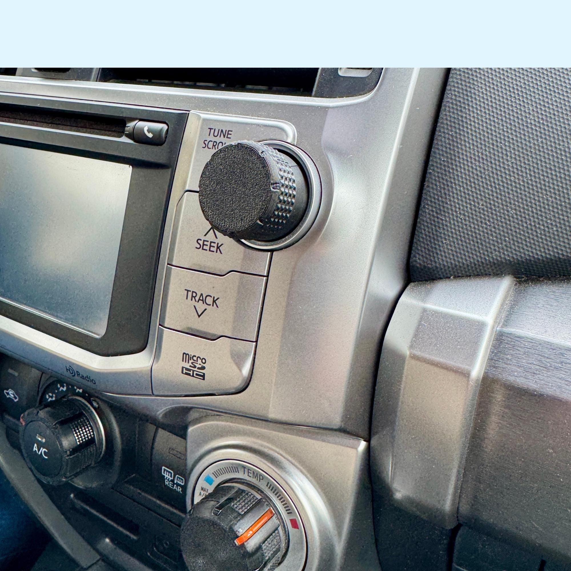 Radio knobs for 2014-2024 5th Generation 4Runner