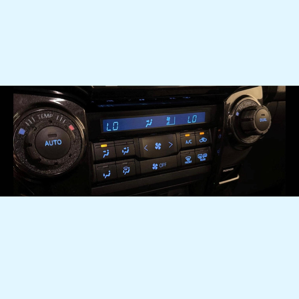Climate Control Knob Bezels for the 5th Gen Toyota 4Runner 2014-2024