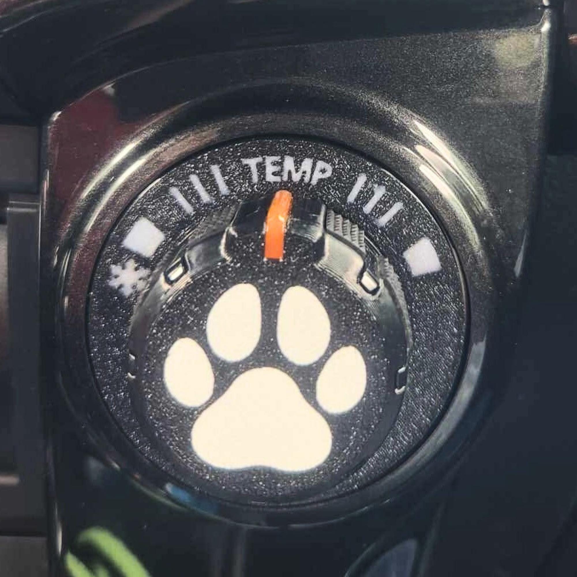 Climate Control Knob Bezels for the 5th Gen Toyota 4Runner 2014-2024