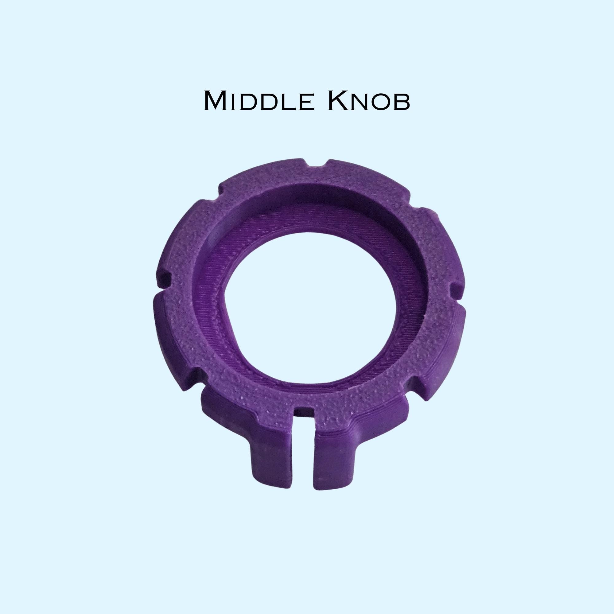 Single Climate Control Knob Accents for the 5th Gen Toyota 4Runner 2014-2024