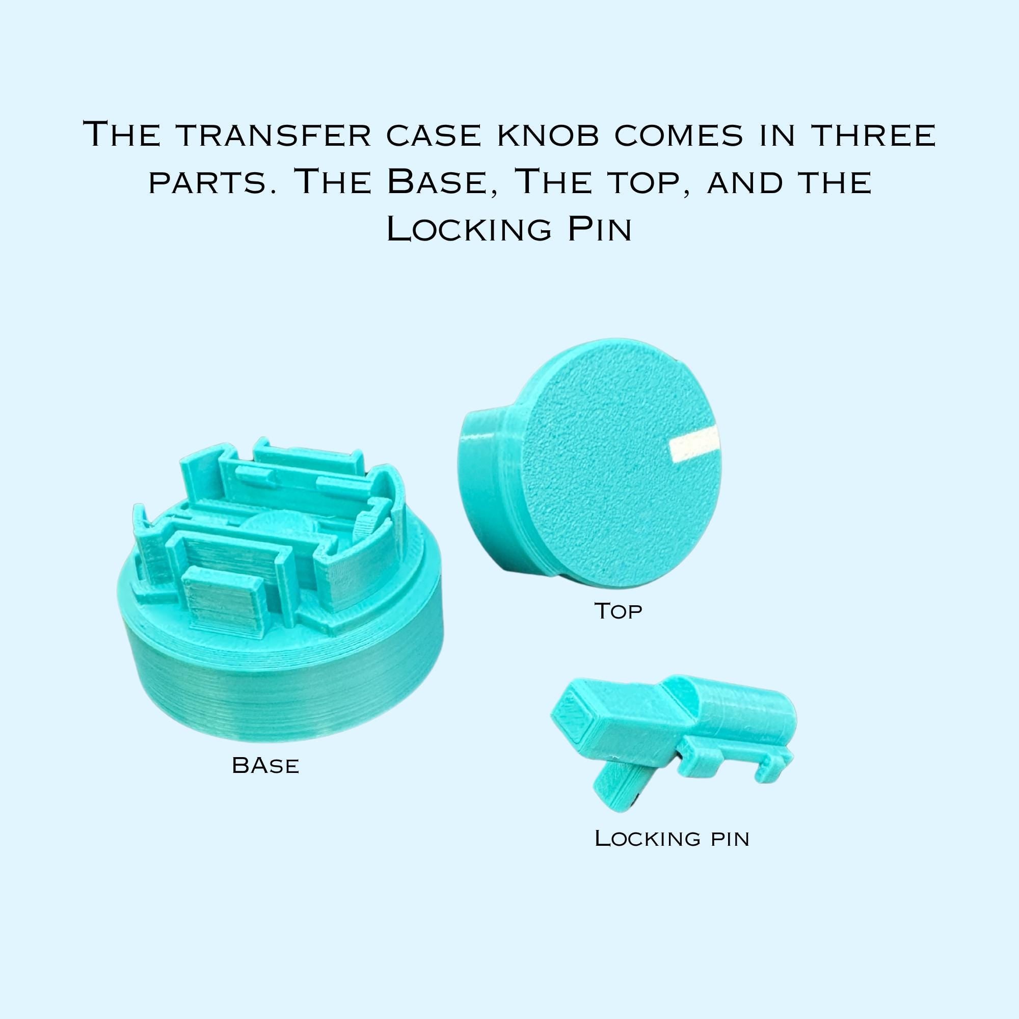 Transfer Case Knob for 5th Generation Toyota 4Runner. 4WD Knob Replacement.